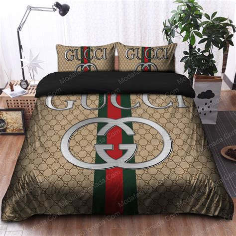 gucci king size bedding|gucci bed comforter set.